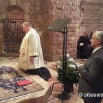 Adorazione alla Tomba di San Francesco, martedì 25 aprile 2017